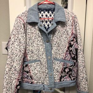 NWOT Free People Quilted Coat